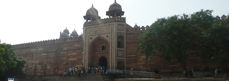 Puerta a la Mezquita en Fatehpur Sikri