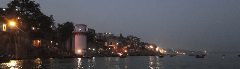 Diwali night in Varanasi