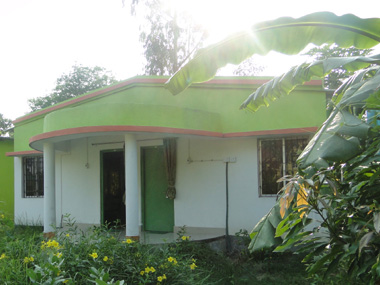 Exterior del bungalow en Sundarbans