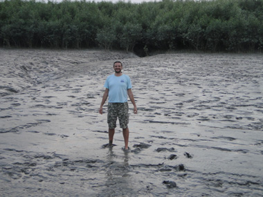 Mud walk in Sundarbans