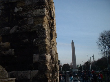 Obelisks in Hippodrome of Constantinople