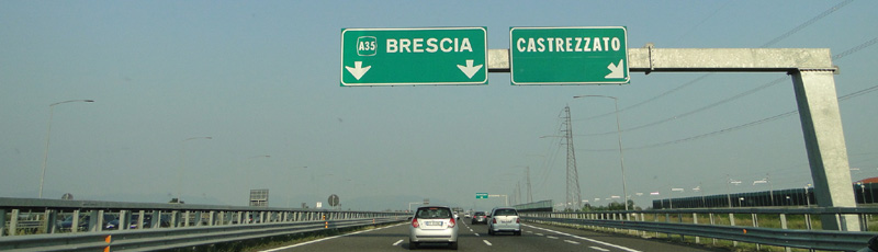 Motorway to Brescia