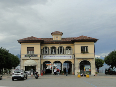 Stresa's ferry terminal