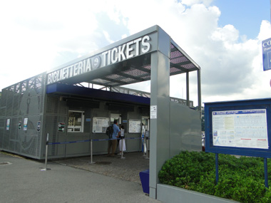 Ticket box at Ferry Terminal
