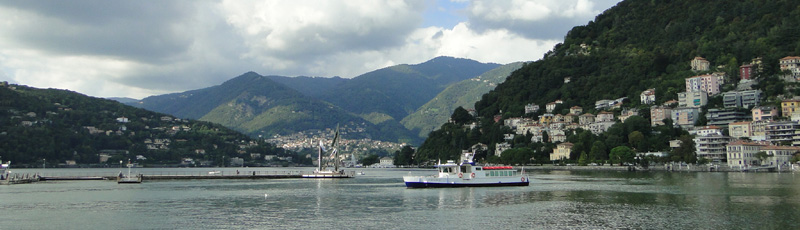 Vista del Lago de Como
