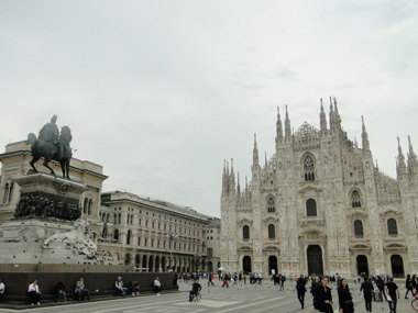 Duomo's Square of Milan