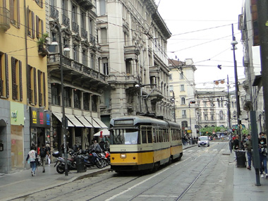 Via Torino in Milan