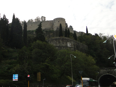 Brescia's Castle and tunnel