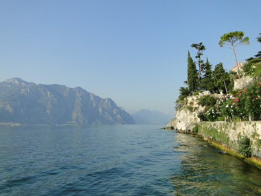 Vista del Lago di Garda desde Malcesine