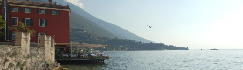 Vista del Lago di Garda desde Malcesine