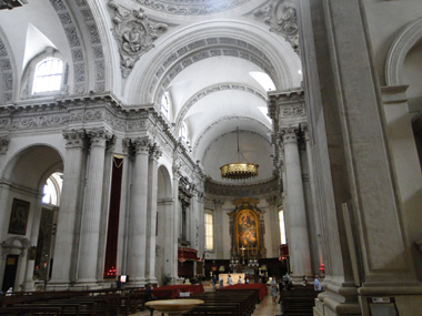 New Cathedral's interior