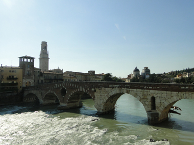 Puente de Piedra en Verona