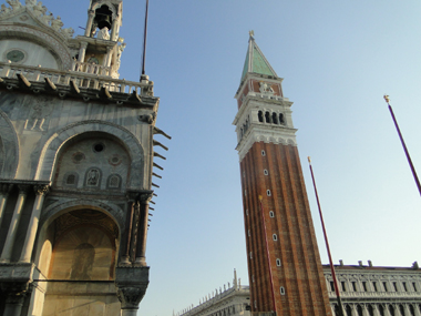 Clock Tower in St. Mark's Square