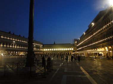 St. Mark's Square by night