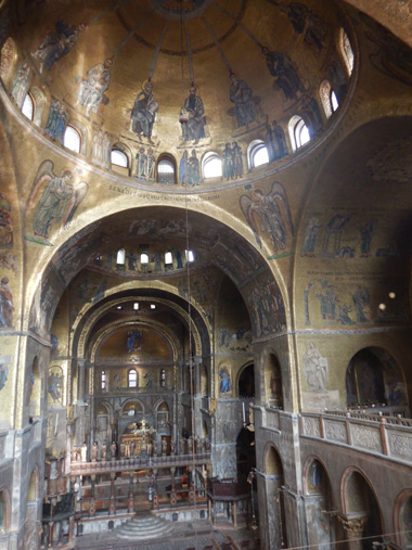Inside Basilica of St. Mark