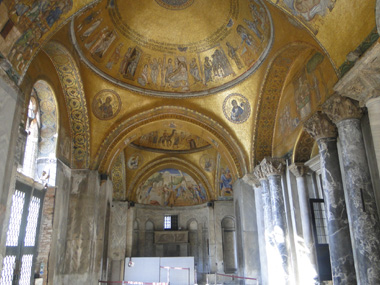 Inside Basilica of St. Mark