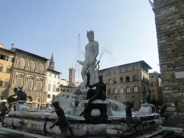 Fontain of Neptune at Piazza della Signoria