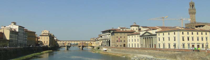 Vista del Ponte Vecchio