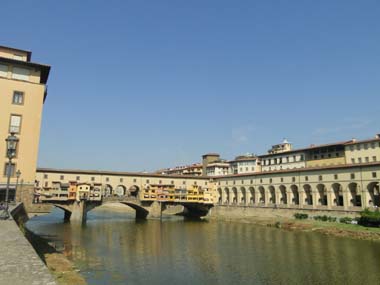 Vista del Ponte Vecchio