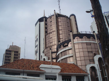 Edificio del centro de Mombasa