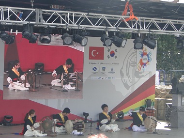 Korean festival at Sultahnamet