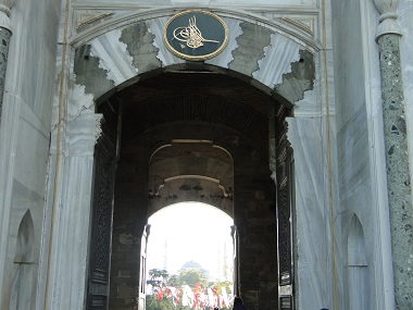 Topkapi Palace door