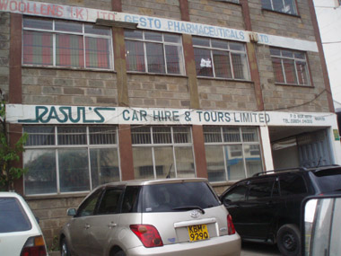 Rasul's Car rental office