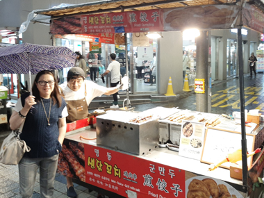 Mercado nocturno de Myeong Dong