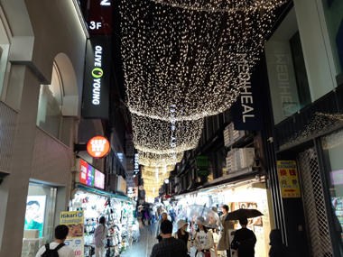 Mercado nocturno de Myeong Dong