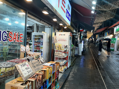 Mercado nocturno de Myeong Dong