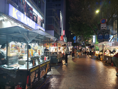 Mercado nocturno de Myeong Dong