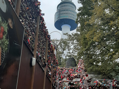 Candados en Namsan