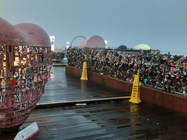 Candados en Namsan