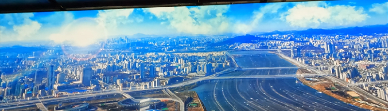LOTTE Tower Lookout Welcome animation