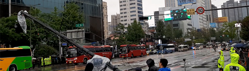 Desfile militar en Seul