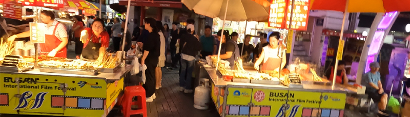 Mercado BIFF en Busan