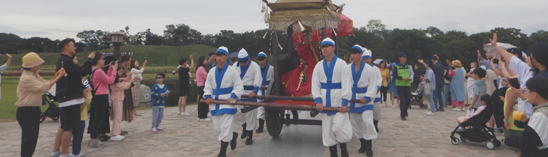 Classic costumes parade