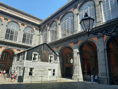 Royal Palace's courtyard