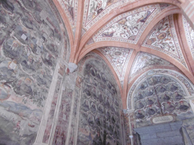 Sala Capitular en San Lorenzo Maggiore