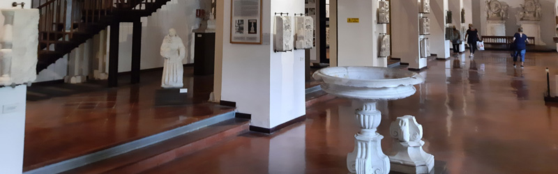 Museum in Santa Chiara cloister