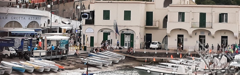 Tourist Office at Capri Port