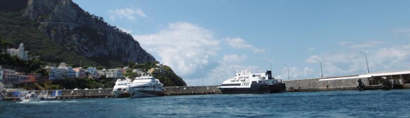 Touristic Port in Capri