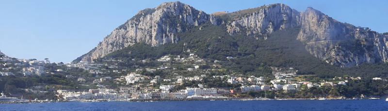Saliendo de Capri