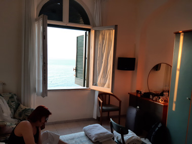 Our room at Domus San Vicenzo