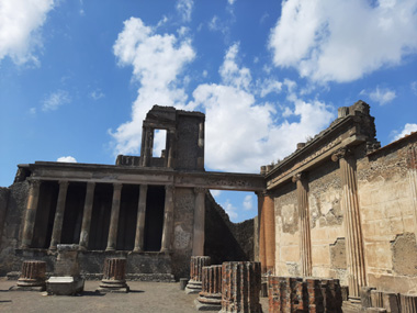 La Basilica en Pompeya