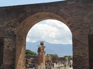 Arch of Nero in Pompeii