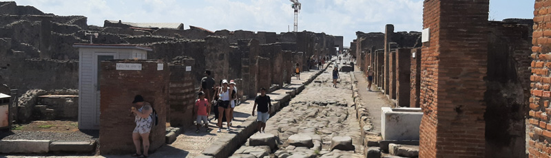 Pompeii's street