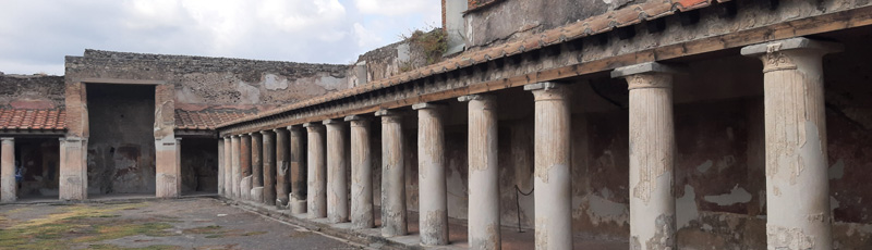 Stabian baths in Pompeii