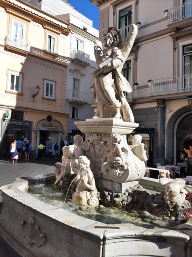 Saint Andrew's fountain.