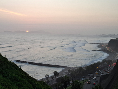 Sunset from Miraflores